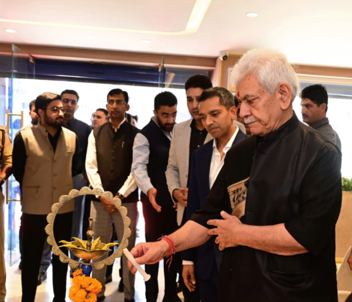 Lieutenant Governor Manoj Sinha inaugurates Dr. Agarwals Eye Hospital in Jammu and Kashmir