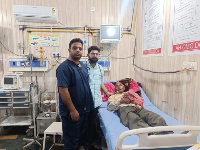 GMC Doda performing the first thrombolysis procedure for stroke