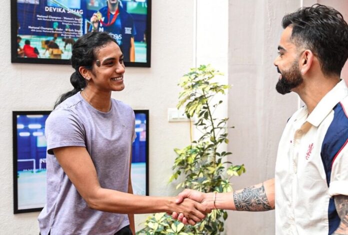 PV Sindhu speaks about her bond with Virat Kohli